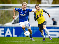 SC Schalke 04 player Martin Wasinski and NAC player Roy Kuijpers during the match Schalke 04 vs. NAC (friendly) at the Parkstadium for the D...