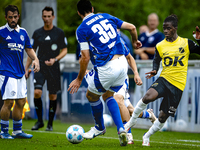 NAC player Sana Fernandes during the match Schalke 04 - NAC (friendly) at the Parkstadium for the Dutch Eredivisie season 2024-2025 in Gelse...