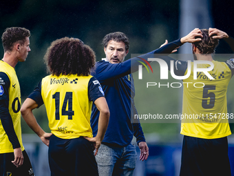 NAC trainer Carl Hoefkens during the match Schalke 04 vs. NAC (friendly) at the Parkstadium for the Dutch Eredivisie season 2024-2025 in Gel...