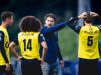 NAC trainer Carl Hoefkens during the match Schalke 04 vs. NAC (friendly) at the Parkstadium for the Dutch Eredivisie season 2024-2025 in Gel...