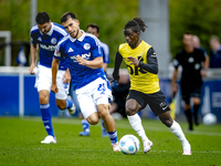 SC Schalke 04 player Mehmet Can Aydin and NAC player Sana Fernandes during the match Schalke 04 vs. NAC (friendly) at the Parkstadium for th...