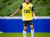 NAC player Adam Kaied during the match between Schalke 04 and NAC (friendly) at the Parkstadium for the Dutch Eredivisie season 2024-2025 in...