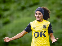 NAC player Adam Kaied during the match between Schalke 04 and NAC (friendly) at the Parkstadium for the Dutch Eredivisie season 2024-2025 in...