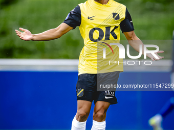 NAC player Adam Kaied during the match between Schalke 04 and NAC (friendly) at the Parkstadium for the Dutch Eredivisie season 2024-2025 in...