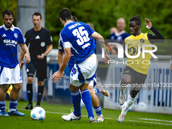 NAC player Sana Fernandes during the match Schalke 04 - NAC (friendly) at the Parkstadium for the Dutch Eredivisie season 2024-2025 in Gelse...