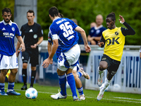 NAC player Sana Fernandes during the match Schalke 04 - NAC (friendly) at the Parkstadium for the Dutch Eredivisie season 2024-2025 in Gelse...