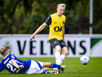 SC Schalke 04 player Martin Wasinski and NAC player Casper Staring during the match Schalke 04 vs. NAC (friendly) at the Parkstadium for the...