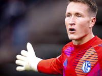 SC Schalke 04 goalkeeper Ron Thorben Hoffmann during the match Schalke 04 vs. NAC (friendly) at the Parkstadium in Gelsenkirchen, Germany, o...