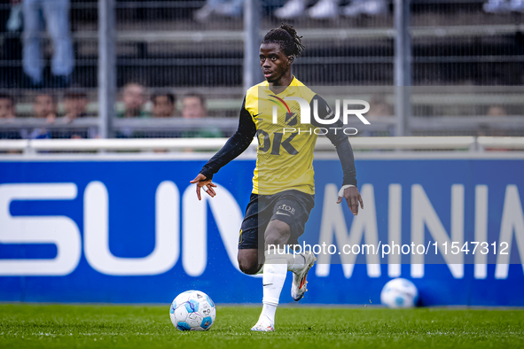 NAC player Sana Fernandes during the match Schalke 04 - NAC (friendly) at the Parkstadium for the Dutch Eredivisie season 2024-2025 in Gelse...