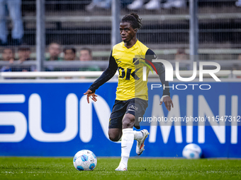 NAC player Sana Fernandes during the match Schalke 04 - NAC (friendly) at the Parkstadium for the Dutch Eredivisie season 2024-2025 in Gelse...