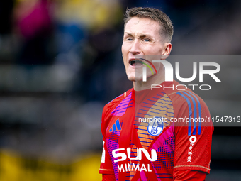 SC Schalke 04 goalkeeper Ron Thorben Hoffmann during the match Schalke 04 vs. NAC (friendly) at the Parkstadium in Gelsenkirchen, Germany, o...