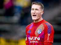 SC Schalke 04 goalkeeper Ron Thorben Hoffmann during the match Schalke 04 vs. NAC (friendly) at the Parkstadium in Gelsenkirchen, Germany, o...