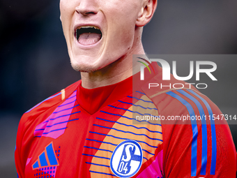 SC Schalke 04 goalkeeper Ron Thorben Hoffmann during the match Schalke 04 vs. NAC (friendly) at the Parkstadium in Gelsenkirchen, Germany, o...