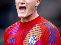 SC Schalke 04 goalkeeper Ron Thorben Hoffmann during the match Schalke 04 vs. NAC (friendly) at the Parkstadium in Gelsenkirchen, Germany, o...