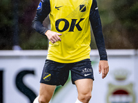 NAC player Lars Mol during the match Schalke 04 vs. NAC (friendly) at the Parkstadium for the Dutch Eredivisie season 2024-2025 in Gelsenkir...