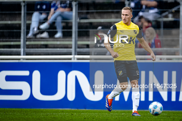 NAC player Boy Kemper during the match Schalke 04 vs. NAC (friendly) at the Parkstadium for the Dutch Eredivisie season 2024-2025 in Gelsenk...