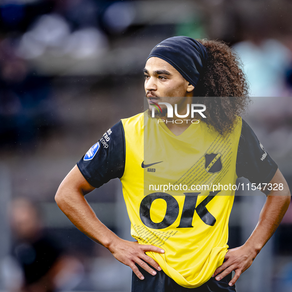 NAC player Adam Kaied during the match between Schalke 04 and NAC (friendly) at the Parkstadium for the Dutch Eredivisie season 2024-2025 in...