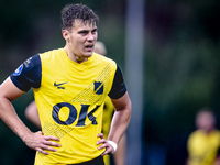 NAC player Kacper Kostorz participates in the match between Schalke 04 and NAC (friendly) at the Parkstadium for the Dutch Eredivisie season...