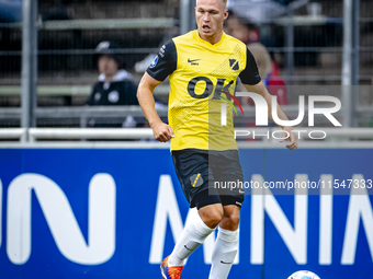 NAC player Boy Kemper during the match Schalke 04 vs. NAC (friendly) at the Parkstadium for the Dutch Eredivisie season 2024-2025 in Gelsenk...