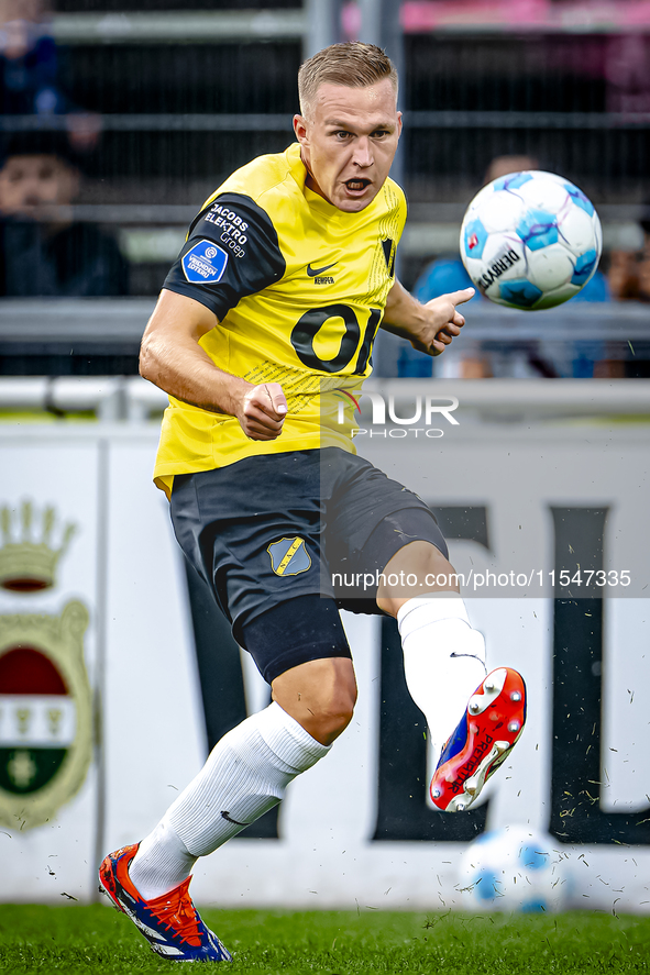 NAC player Boy Kemper during the match Schalke 04 vs. NAC (friendly) at the Parkstadium for the Dutch Eredivisie season 2024-2025 in Gelsenk...