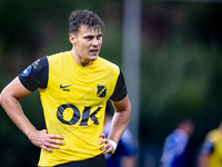 NAC player Kacper Kostorz participates in the match between Schalke 04 and NAC (friendly) at the Parkstadium for the Dutch Eredivisie season...