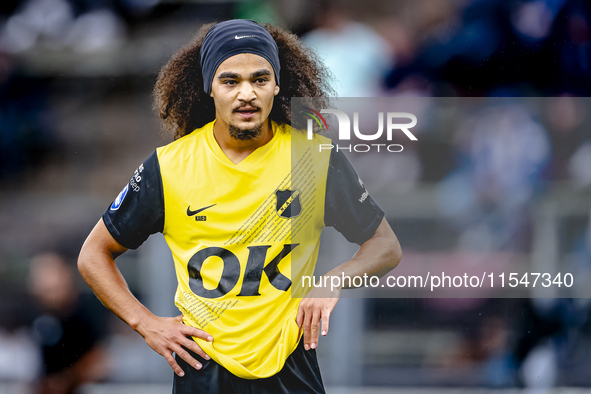 NAC player Adam Kaied during the match between Schalke 04 and NAC (friendly) at the Parkstadium for the Dutch Eredivisie season 2024-2025 in...