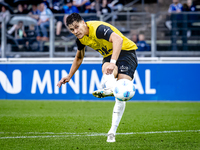 NAC player Kacper Kostorz participates in the match between Schalke 04 and NAC (friendly) at the Parkstadium for the Dutch Eredivisie season...