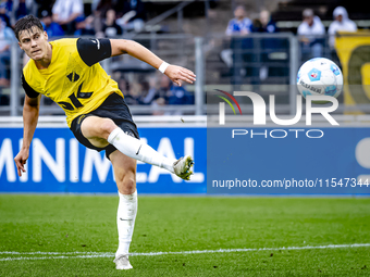 NAC player Kacper Kostorz participates in the match between Schalke 04 and NAC (friendly) at the Parkstadium for the Dutch Eredivisie season...