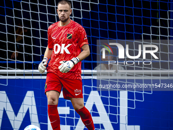 During the match Schalke 04 vs. NAC (friendly) at the Parkstadt Stadium for the Dutch Eredivisie season 2024-2025 in Gelsenkirchen, Germany,...