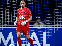 During the match Schalke 04 vs. NAC (friendly) at the Parkstadt Stadium for the Dutch Eredivisie season 2024-2025 in Gelsenkirchen, Germany,...