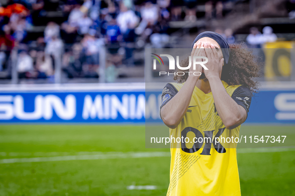 NAC player Adam Kaied during the match between Schalke 04 and NAC (friendly) at the Parkstadium for the Dutch Eredivisie season 2024-2025 in...