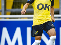 NAC player Chakir Chouradi plays during the match Schalke 04 vs. NAC (friendly) at the Parkstadium for the Dutch Eredivisie season 2024-2025...