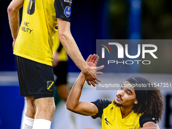 NAC player Adam Kaied during the match between Schalke 04 and NAC (friendly) at the Parkstadium for the Dutch Eredivisie season 2024-2025 in...