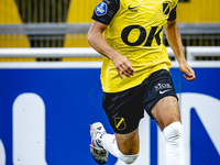 NAC player Chakir Chouradi plays during the match Schalke 04 vs. NAC (friendly) at the Parkstadium for the Dutch Eredivisie season 2024-2025...