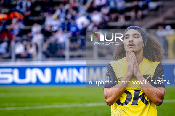 NAC player Adam Kaied during the match between Schalke 04 and NAC (friendly) at the Parkstadium for the Dutch Eredivisie season 2024-2025 in...