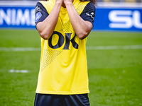 NAC player Adam Kaied during the match between Schalke 04 and NAC (friendly) at the Parkstadium for the Dutch Eredivisie season 2024-2025 in...