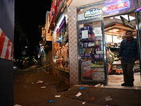 A 24-year-old male is stabbed in the neck and thigh following a fight at a bodega at 85-02 Jamaica Avenue in Queens, New York, United States...