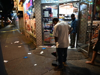 A 24-year-old male is stabbed in the neck and thigh following a fight at a bodega at 85-02 Jamaica Avenue in Queens, New York, United States...