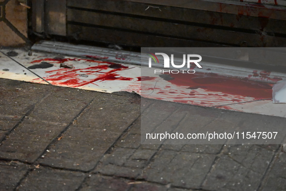 A 24-year-old male is stabbed in the neck and thigh following a fight at a bodega at 85-02 Jamaica Avenue in Queens, New York, United States...