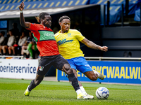 NEC player Brayann Pereira and RKC player Juan Familia-Castillo during the match RKC vs. NEC (friendly) at the Mandemakers Stadium for the D...