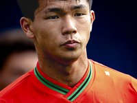 NEC player Kento Shiogai during the match RKC - NEC (friendly) at the Mandemakers Stadium for the Dutch Eredivisie season 2024-2025 in Waalw...