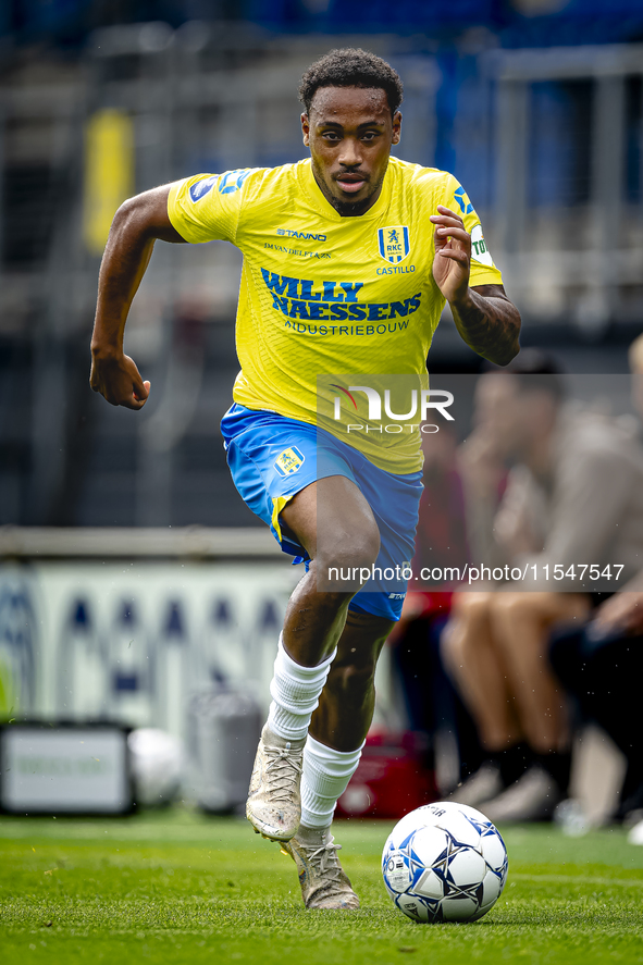 During the match RKC - NEC (friendly) at the Mandemakers Stadium for the Dutch Eredivisie season 2024-2025 in Waalwijk, Netherlands, on Sept...