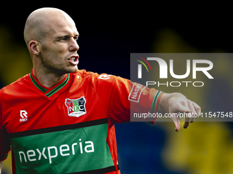 NEC player Bram Nuytinck during the match RKC - NEC (friendly) at the Mandemakers Stadium for the Dutch Eredivisie season 2024-2025 in Waalw...