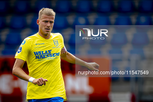 RKC player Dario van de Buijs plays during the match RKC - NEC (friendly) at the Mandemakers Stadium for the Dutch Eredivisie season 2024-20...