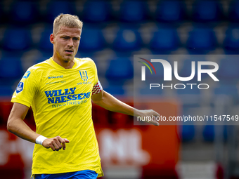 RKC player Dario van de Buijs plays during the match RKC - NEC (friendly) at the Mandemakers Stadium for the Dutch Eredivisie season 2024-20...