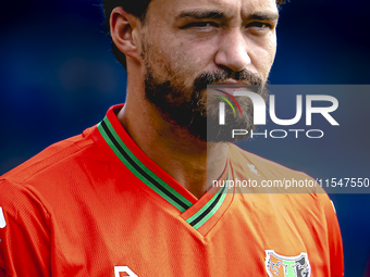 NEC player Philippe Sandler during the match RKC - NEC (friendly) at the Mandemakers Stadium for the Dutch Eredivisie season 2024-2025 in Wa...