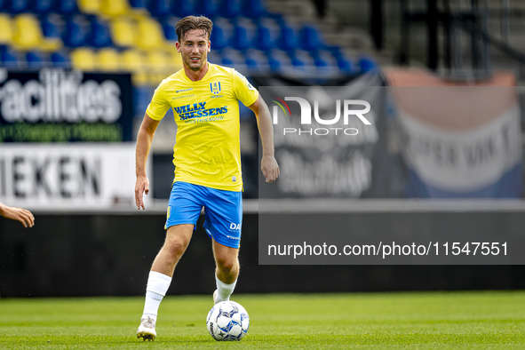 RKC player Patrick Vroegh during the match RKC vs. NEC (friendly) at the Mandemakers Stadium for the Dutch Eredivisie season 2024-2025 in Wa...