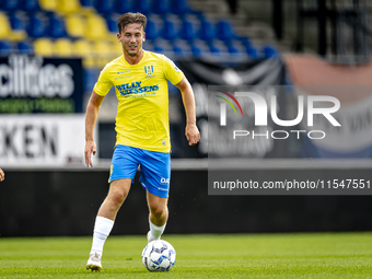 RKC player Patrick Vroegh during the match RKC vs. NEC (friendly) at the Mandemakers Stadium for the Dutch Eredivisie season 2024-2025 in Wa...