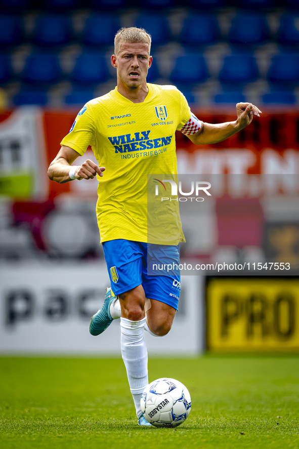 RKC player Dario van de Buijs plays during the match RKC - NEC (friendly) at the Mandemakers Stadium for the Dutch Eredivisie season 2024-20...