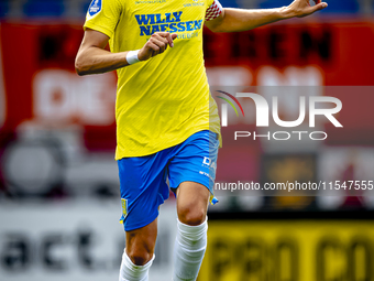 RKC player Dario van de Buijs plays during the match RKC - NEC (friendly) at the Mandemakers Stadium for the Dutch Eredivisie season 2024-20...